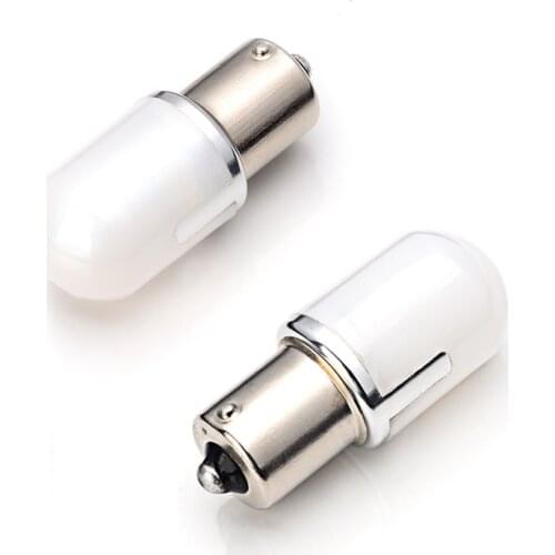 2x Diffuser Super Bright High Quality 400LM 360 Degree SMD 3030 Led P21W 1156 Car Light Source Parking Reverse DRL Turn Lamp 12v