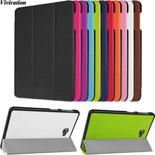 KST Bracket Flip Stand Cover For Samsung Galaxy Tab A A6 10.1 2016 T580 T585 T580N T585C Tab A 9.7 T550 T555 P550 P555 PU Case