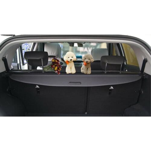 For Hyundai Grand Santa Fe 6 7 Seats 2013 2014 2015 Black Rear Trunk Shade Cargo Cover 1pcs