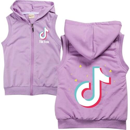 TIK TOK Childrens Autumn Winter Suit Baby Girls Hooded Vest Casual Outfit Toddler Boys Clothing