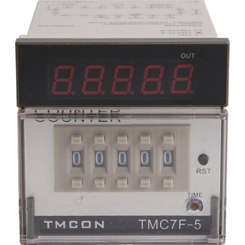 TMC7F Electrical Digital Counter 4/5/6 bits Counter Reversible Counting Industrial Counter Power Failure Memory