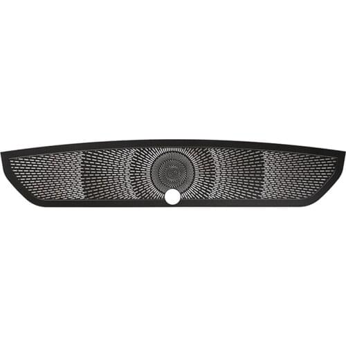 Interior Aluminum Alloy Black Dashboard Air Vent Outlet Net Panel Cover Fit for Land Rover Defender 90 110 20-22 Car Accessories