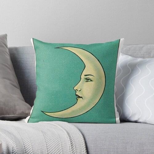 Luna Tarot Throw Pillow Cushion Cover Polyester throw pillows case on sofa home living room car seat decor 45x45cm