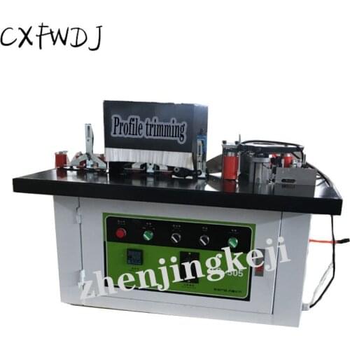 Woodworking Mechanical Manual Tool Edge Sealing Machine Copying Upper Lower Trimming Edge Sealing Trimming Integrated Machine