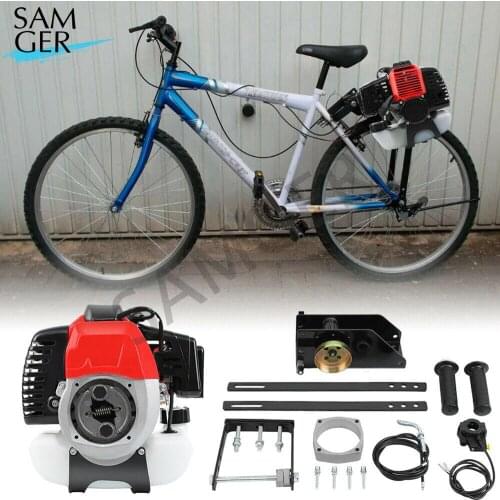 Samger 49cc 2 Stroke Pull Start Bicycle Engine Kit Bike Motor Petrol Gas Engine For Dirt Pocket bike Mini ATV Bicycle Engine