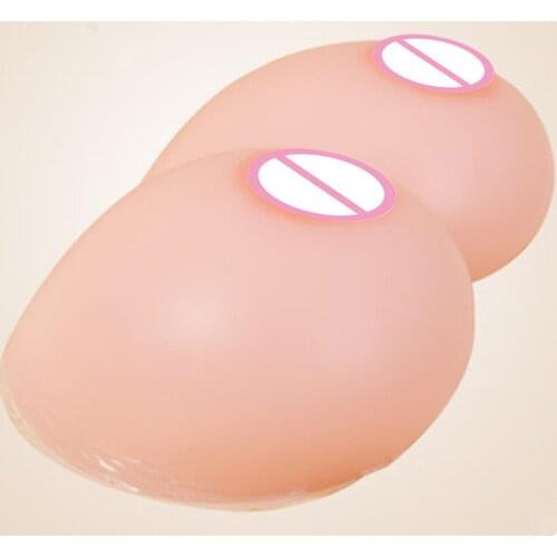2400g/pair A~K Cup New Design Shape Artificial Boobs Prosthesis Breast Form Fake Tits for Shemale and Crossdressing Wholesale