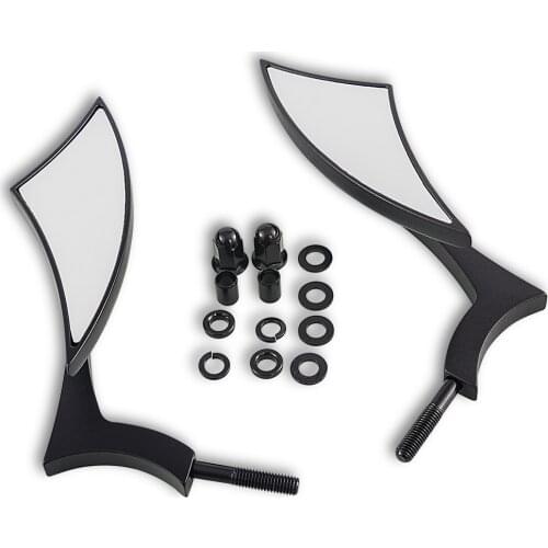 One Pair Motorcycle Mirror Rear View Mirrors Motorcycle E-Bike For Honda Scooter Kawasaki Suzuki Yamaha 8mm