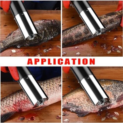 Fish scales Scraping Descaling Machine Charging Portable 125W 12V Electric Cordless Fish Scale Rechargeable kitchen tool