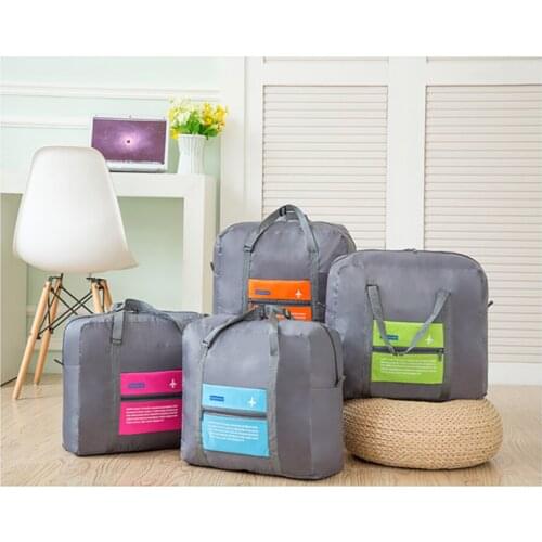 2021 new folding travel bag large capacity waterproof flight bag portable men bag travel bag female