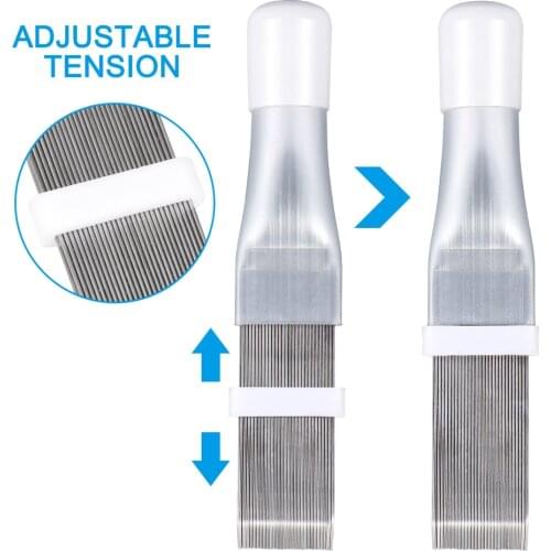 Universal Car A/C Radiator Condenser Fin Repair Comb Cooler Air Conditioner Straightener Cleaning Tools For Auto Cooling System