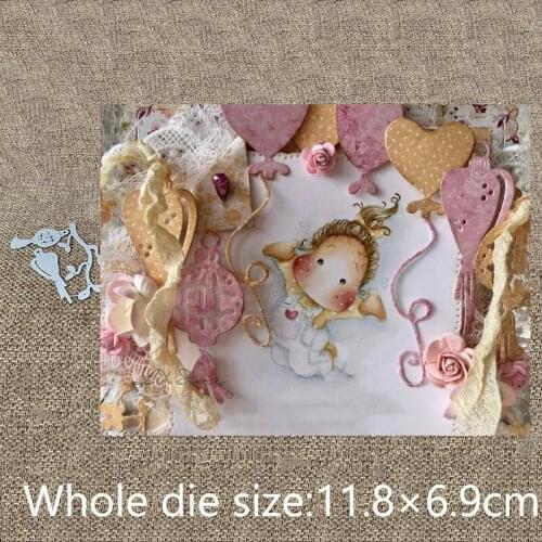 XLDesign Craft Metal Cutting Die stencil mold 3pcs sakura lantern decoration scrapbook Album Paper Card Craft Embossing die cuts