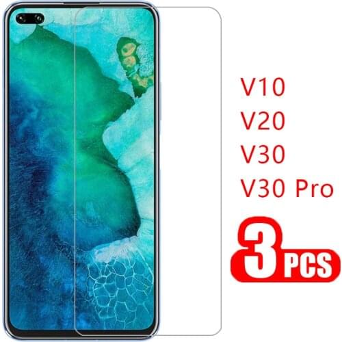 3pcs protective glass for huawei honor view v 10 20 30 pro screen protector tempered glas v10 v20 v30 view10 view20 view30 film