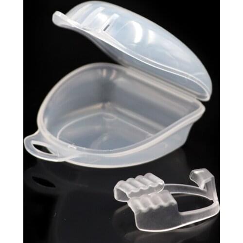 1pc Dental Teeth Grind Brace with Storage Box Oral Care Instrument Dentist Tools Orthodontic Teeth Trainer