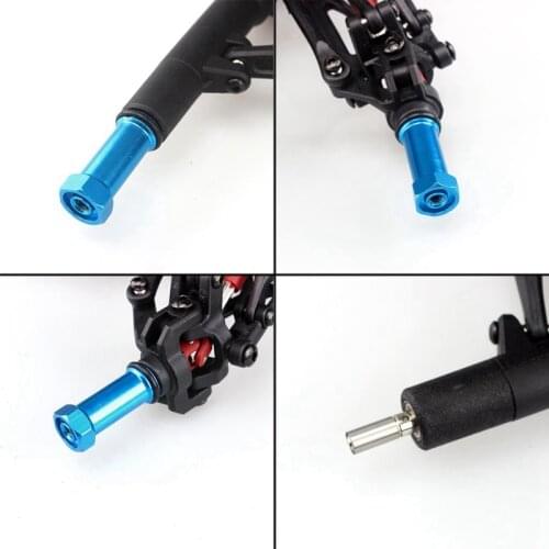 12Mm Aluminum Wheel Hex Adapters Long 29Mm Extension RC Car Conversion Parts for 1/12 Wltoys 12428 12423