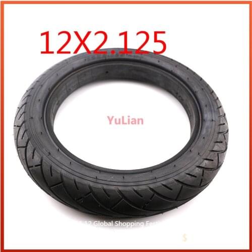 12x2.125 Solid Tire 12*2.125 tubeless tyre for 12" Hoverboard Self Balancing Electric Scooter spare part