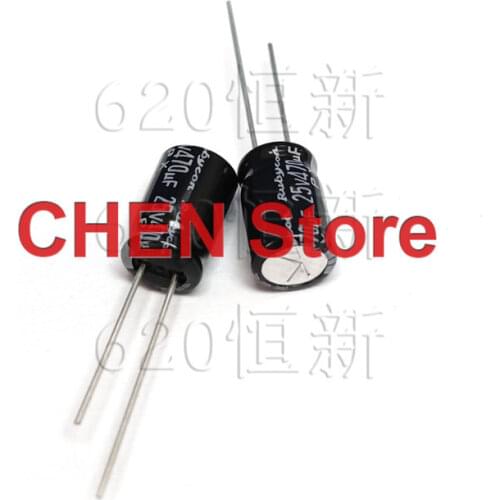 20pcs/50pcs Rubycon PX 470UF 25V 8X11.5mm electrolytic capacitor of Japan 105 degrees 25V470UF 1000-2000 hours