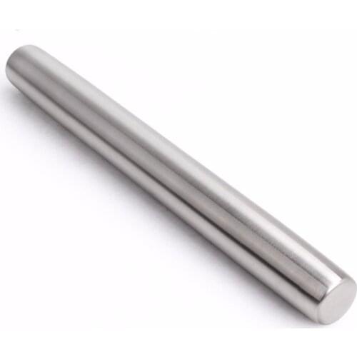 34.5CM Non Stick Stainless Rolling Pin Baking Roller Dough Pastry Roller Pizza Pasta Maker Kitchen Bakery Cake Making Roller Pin