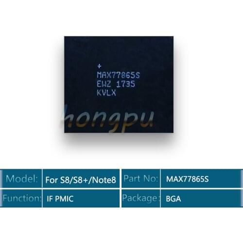 5pcs/lot MAX77865S for Samsung S8/G950F/S8+/G955F/Note 8/N950F MAX77865 Small Power Management IC IF PMIC Chip