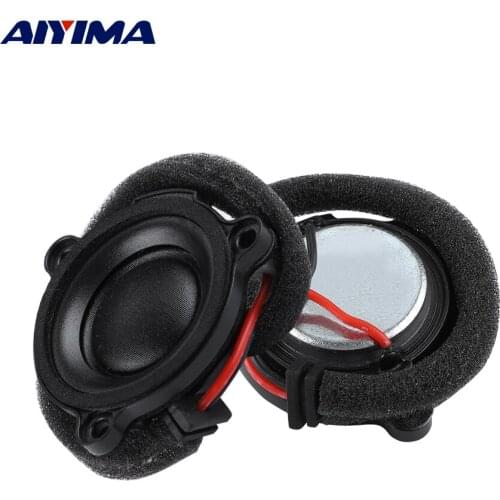 AIYIMA 2Pcs Silk Film Tweeter Speaker 8 Ohm 10W Neodymium Magnet Home Theater Audio Mini Speakers Treble Loudspeaker