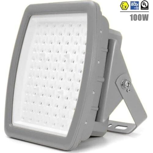 ATEX UL IECEx explosion proof LED high bay light 100w explosion proof light AC100V-277V UL DLC LED explosion-proof light