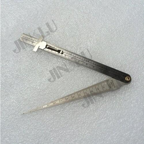 Free Shipping 1-15 mm Taper Welding Gauge Gage ruler Test Welder