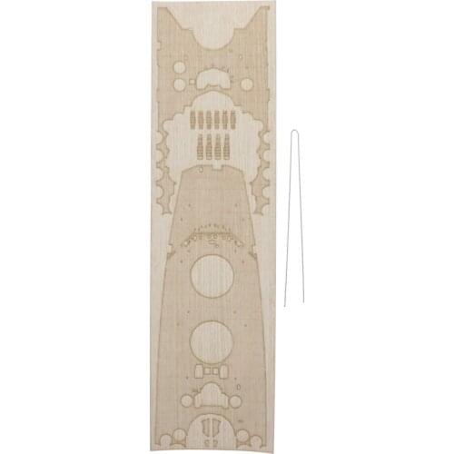 Wooden Deck for 1:350 Scale Japanese Battleship Model