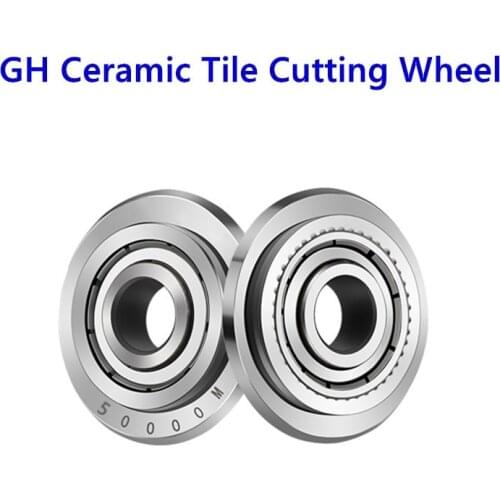 Tile cutter wheel Glass Ceramic brick metal alloy manual rotary bearing Knife blade pushing cutter tungsten carbide tool 22mm