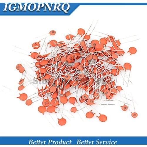 100pcs Ceramic capacitor 50V 1pF ~ 100nF 0.1uF 104 4.7PF 10PF 22PF 33PF 47PF 100PF 101 220PF 221 330PF 470PF 1NF 103 47NF 473
