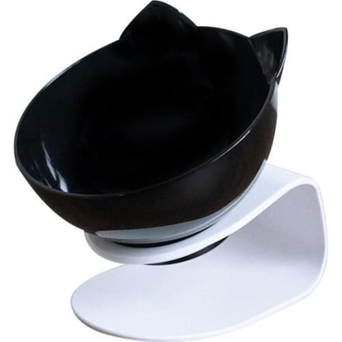 Hot Sales Non-Slip Cat Bowls Plastic Pet Bowls With Stand Pets Food And Water Bowl For Cats Dogs Feeders Cat Bowl Accessories