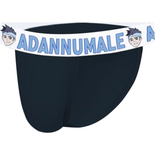 ADANNU Briefs Family Soft Sexy Males Underwear No Side Seams Cartoon Waistbandelt 3D Cutting Inside Printed Tagless Mens Pants
