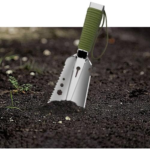 Portable Camping Shovel Garden Trowel Steel Landscaping Metal Detector