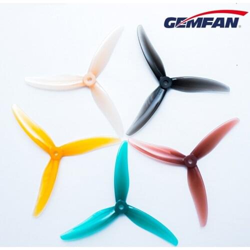 Gemfan Freestyle 3 5.1X3X3 5130 3-Blade PC Propeller for RC FPV Racing Freestyle 5inch 5.1inch Drones Replacement DIY Parts