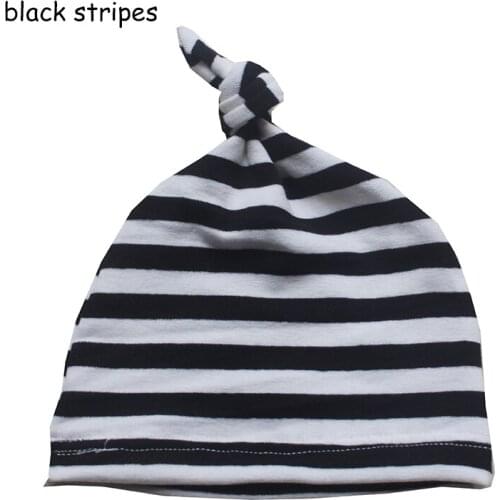 Newborn Baby Hat Cotton Knot Beanies Girls Boys Sleep Cap
