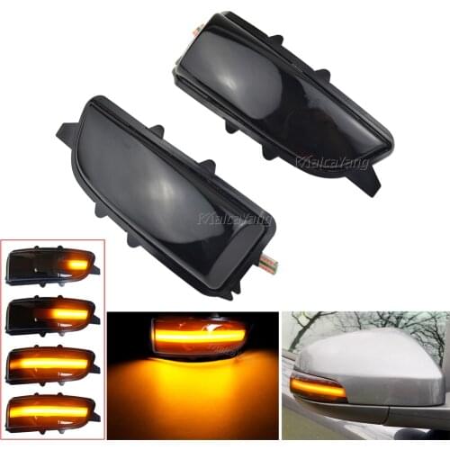 LED Dynamic Turn Signal Light For Volvo C30 C70 S40 S60 S80 V40 V50 V70 Side Mirror Indicator Blinker Repeater Lamp 2008-2010