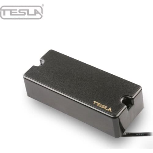 Tesla Corona-4SC Humbucker soap bar type 4 string bass pickup, Black Color Ceramic Bass Guitar pickup, Neck or Bridge Position