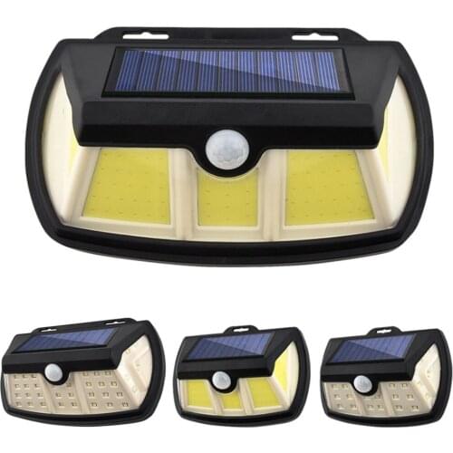 1000LM Solar Wall Lamp PIR Motion Sensor Outdoor Security Street Lamp IP65 Landscape Light 1500mAh USB Rechargeable Floodlight