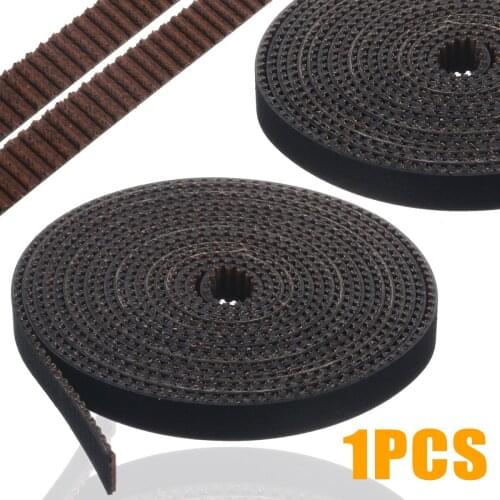 3D Printer CNC Bearing Parts 6mm 2GT RF Fiber Glass Reinforced Rubber Timing Belt Durable GT2 3D Printing Belts 2M