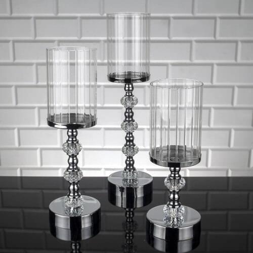 Zeyve Decorative Small Candlesticks