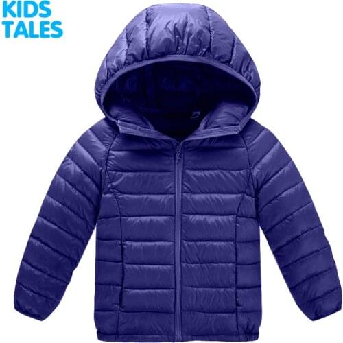 Baby Boys Girls Winter Jacket 2017 Brand Duck Down Hooded Warm Coat Toddler Solid Windproof Outerwear for Kids Boys Clothing