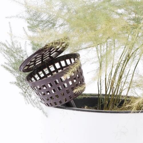 10 Pcs Fertilizer box Bonsai Tool Fertilizer Cover Basket Box Case Plastic Plant Bug Portable Nursery Pots