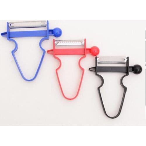 100sets 3pcs Set Slicer Shredder Peeler Julienne Cutter Multi Peel Stainless Steel Blade Zesters Kitchen Tools Magic Trio Peeler