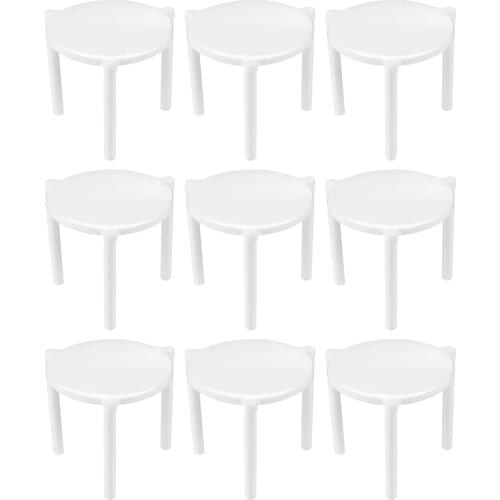 200pcs Pizza Saver Stand White Plastic Tripod Stack Fixing Rack Pizza Holder