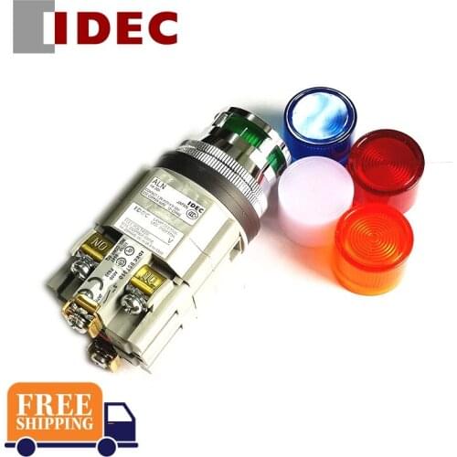 5PCS IDEC Bump button with protective cover ALFN29911DNG-U ALFN29911DNR-U ALFN29911DNW-U ALFN29911DNO-U Non-self-locking button