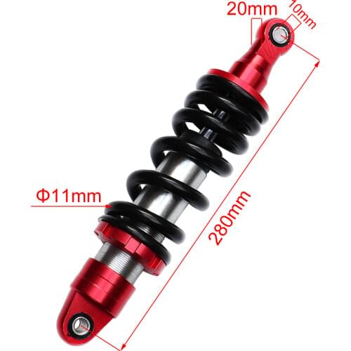280mm Aluminum alloy Shock Absorber Rear suspension For Pit bike/Dirt bike motorcycle