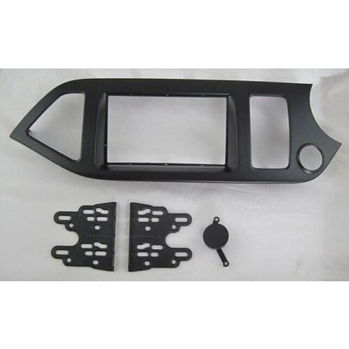 Car Fascias Stereo Radio Panel Frame Dash Kit For Kia Morning Picanto Right Hand Drive 2011 2012 2013 2014 2015 2016 2017 - 2019