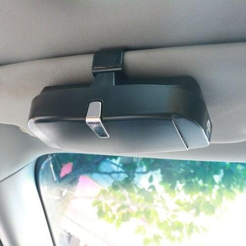 Car Sun Visor Glasses Box Car Cards Holder Sunglasses Case Box for Hyundai ix35 iX45 iX25 i20 i30 Sonata,Verna,Solaris,Elantra