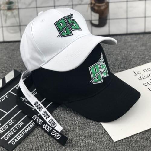 Wang Yibo The same 85 letter hat INS men and women summer trend duck tongue all-match baseball cap