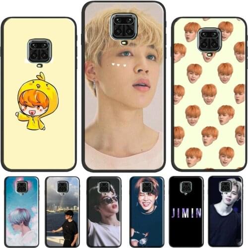 Park Jimin Case For Xiaomi Redmi Note 8 9 Pro Note 9S 8T 9 9C 9A 9T Cover For Redmi Note 10 Pro Shell