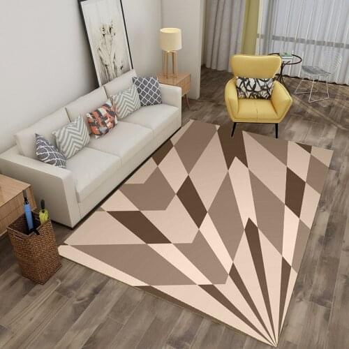Black And White Plaid Stereoscopic Carpet Household Living Room Sofa Tea Carpet Hallway Home Decoration Rug Mats Floor Rug