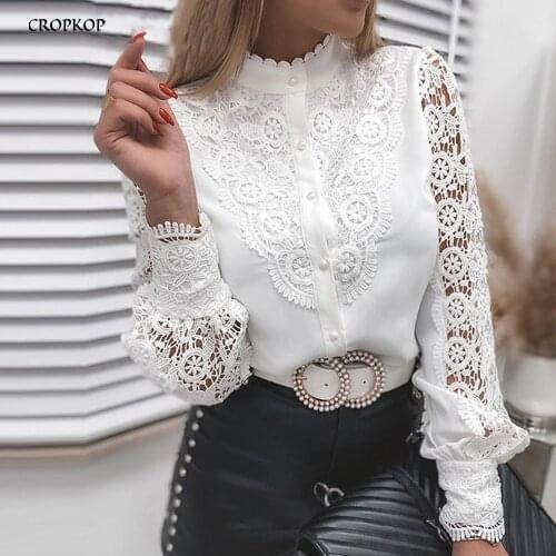 CROPKOP Lace Blouses